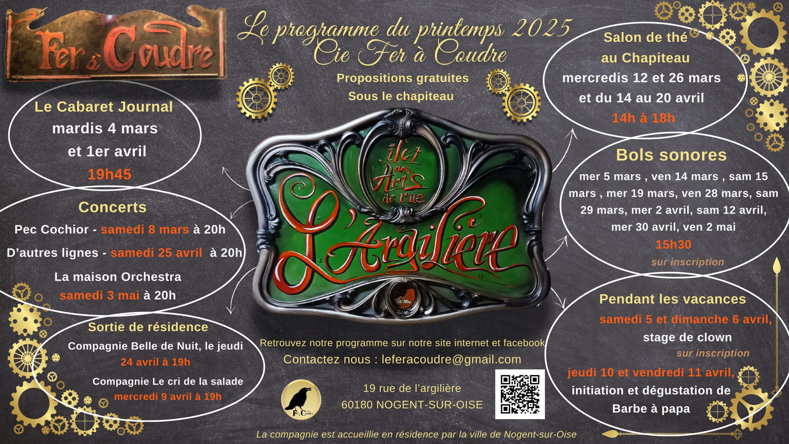 programme du printemps ◊ cie fer à coudre