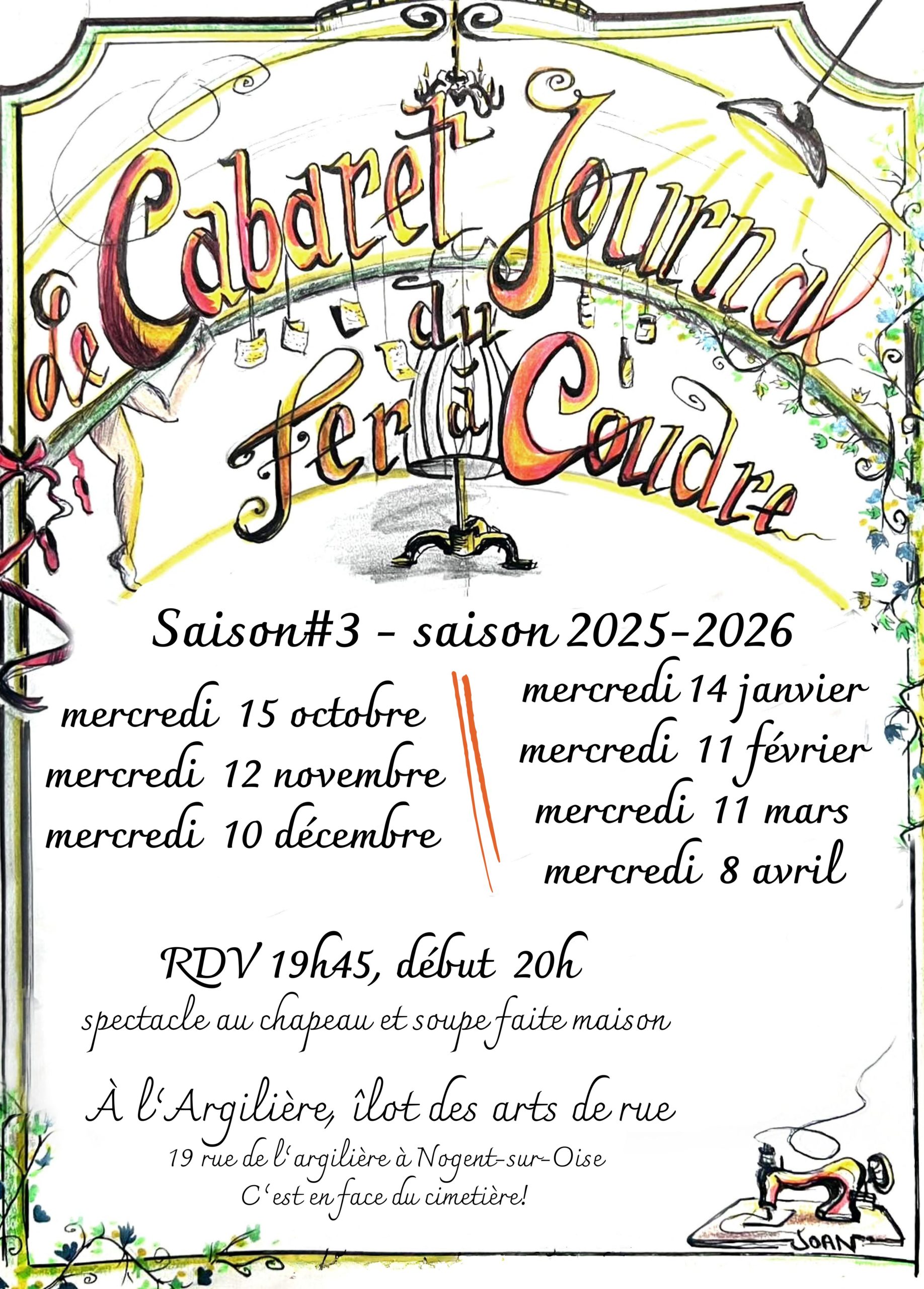 Le Cabaret journal est de retour cet automne/hiver